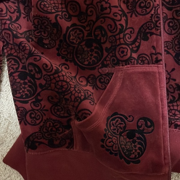 Vintage disney hidden Mickey hooded zip up sweatshirt - Picture 4 of 7